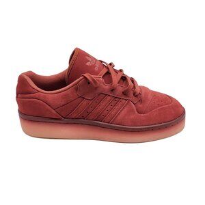 Adidas Rivalry Lux Low Shoes Mens‎ Size 8 Suede Leather Gum Sole JH7971 Sneakers